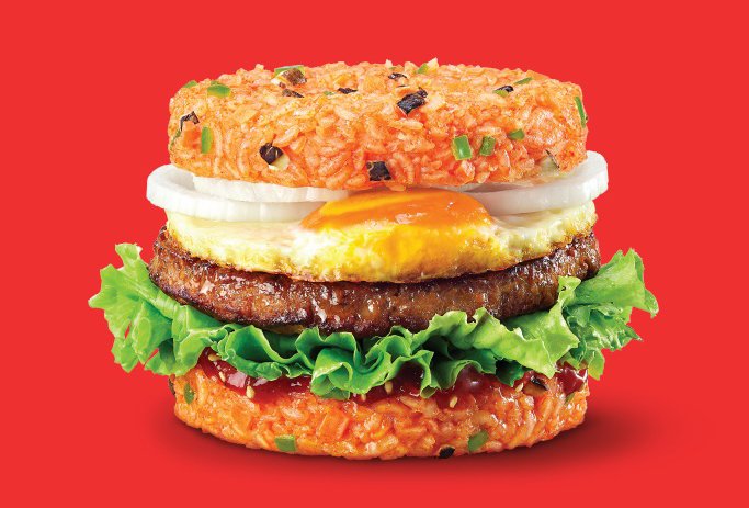 Korean Rice Burger