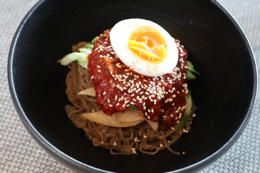 Spicy Cold Buckwheat Noodles