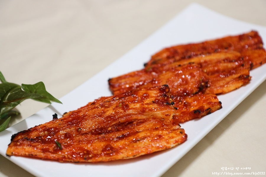 Grilled Deodeok Root