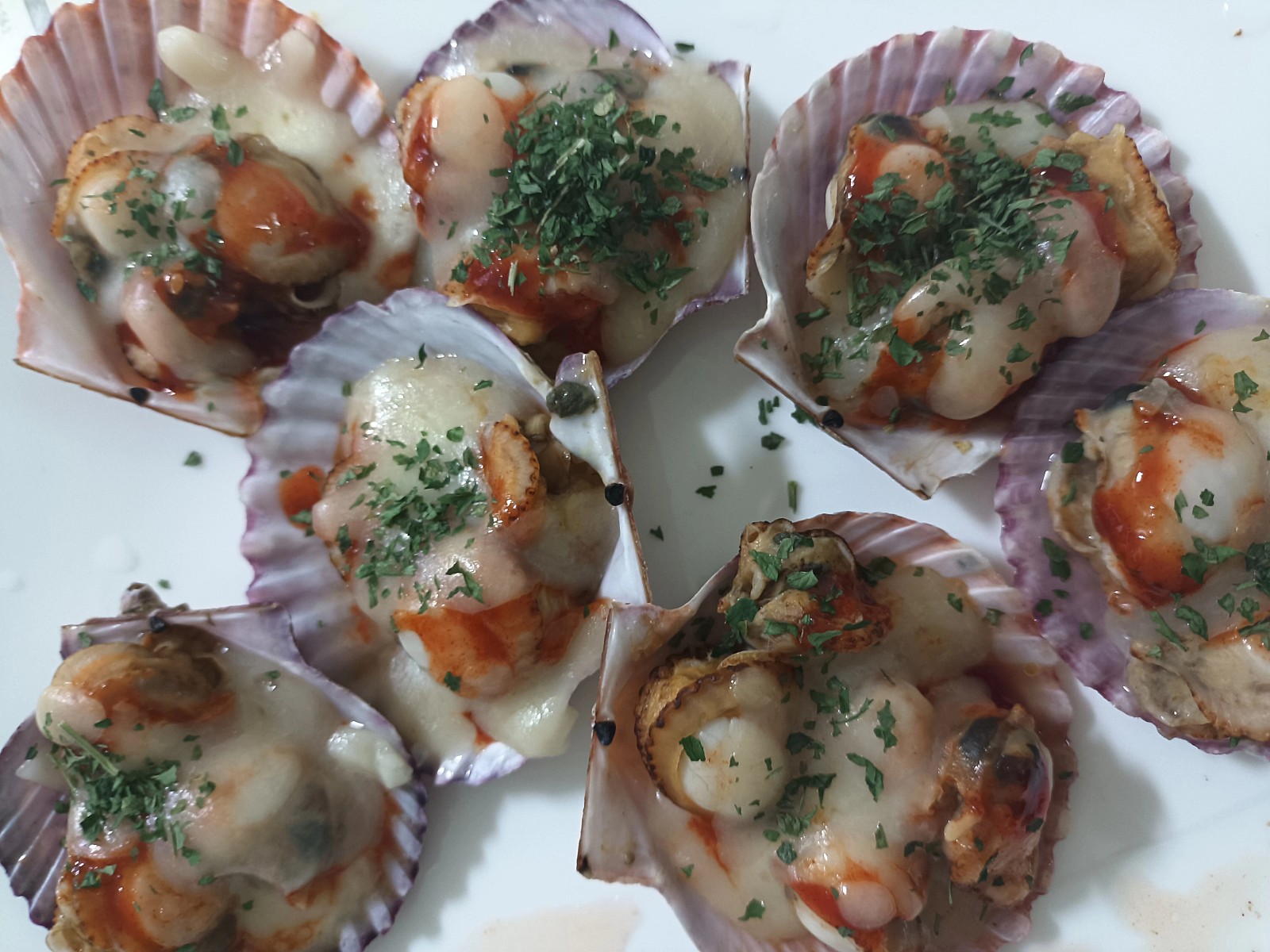 Grilled Scallops