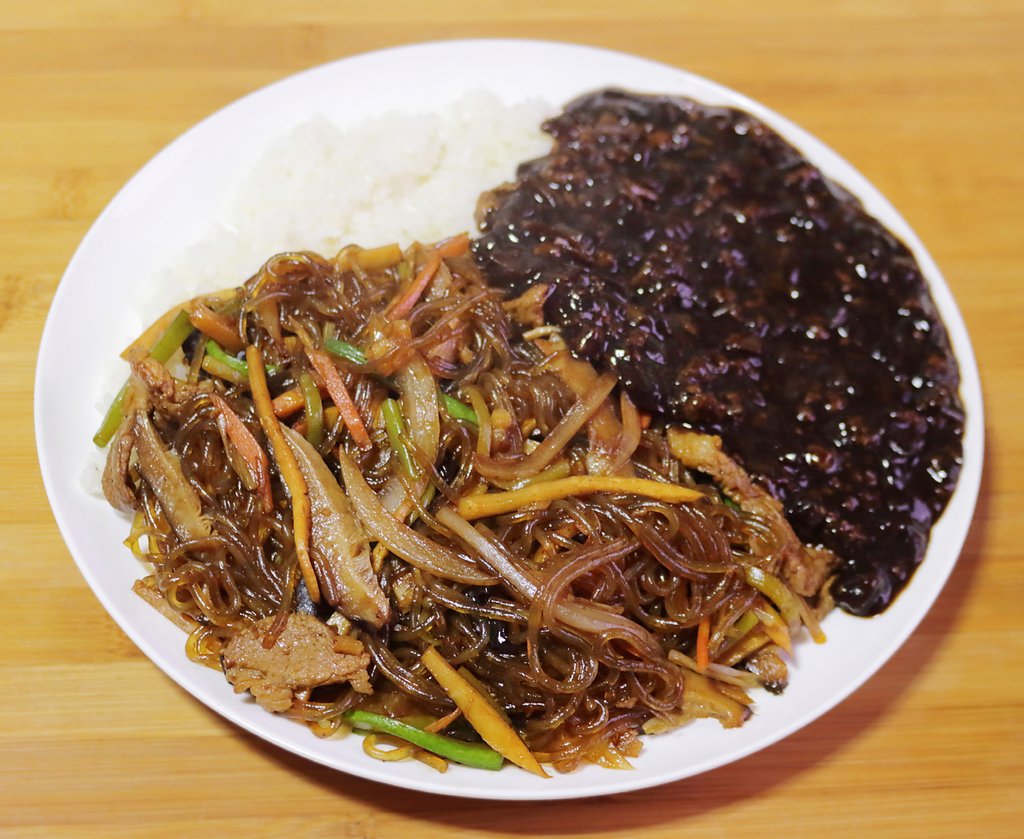 Japchae Rice Bowl