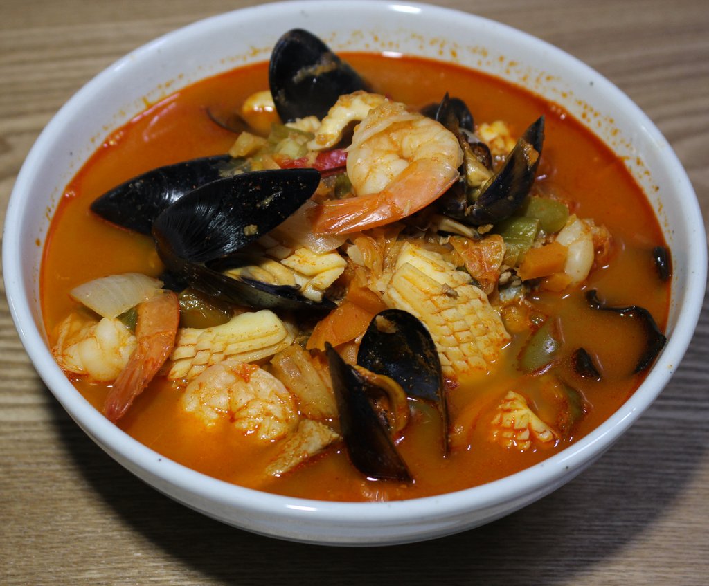 Spicy Seafood Noodle Soup