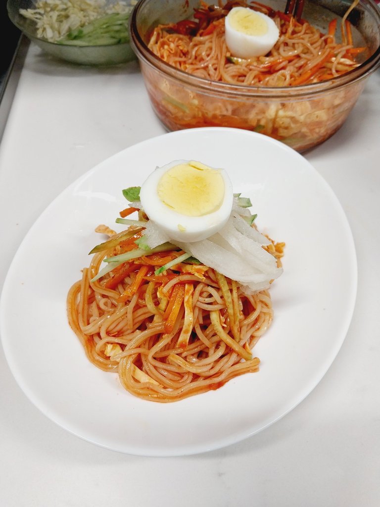 Chewy Spicy Cold Noodles