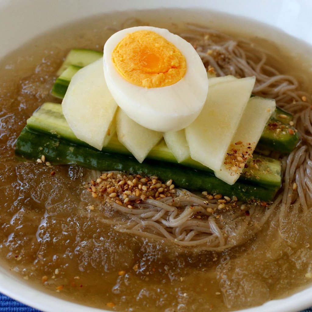 Cold Noodle Broth Soup