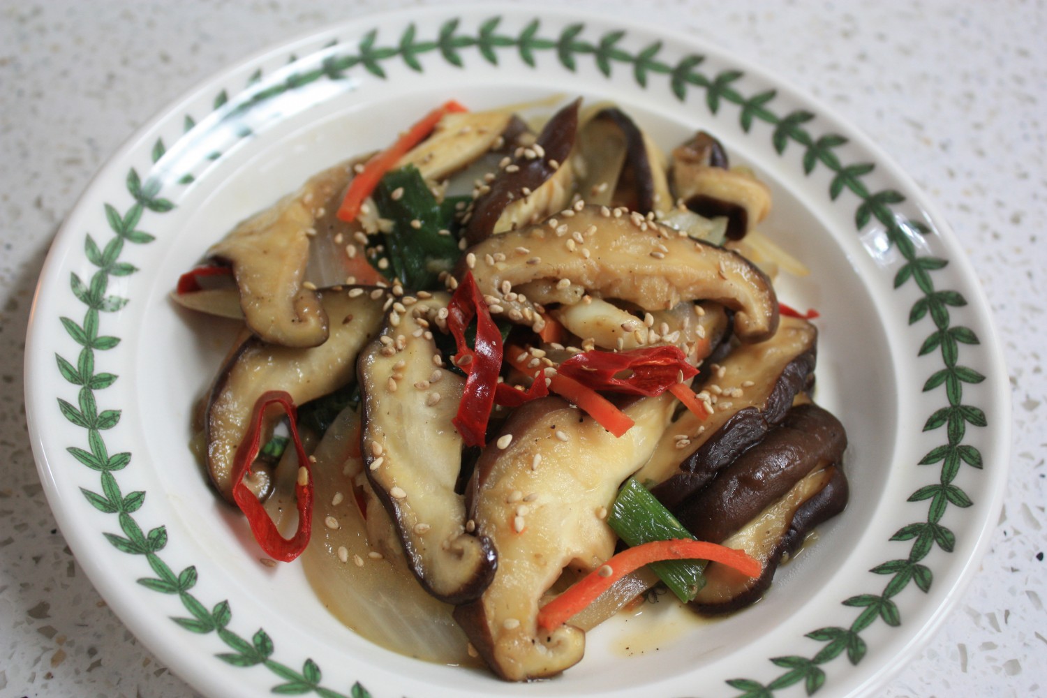 Stir-Fried Mushrooms