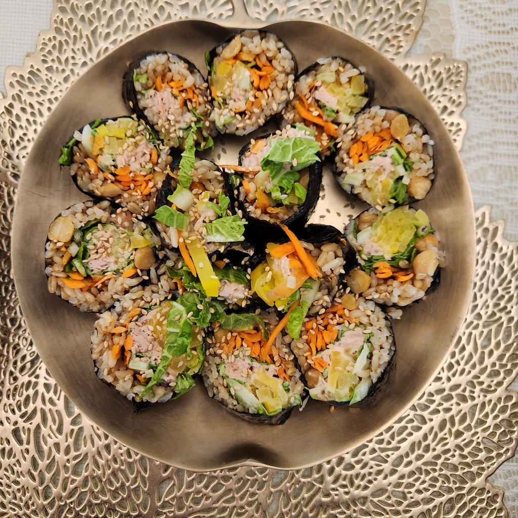 Tuna Kimbap Rolls