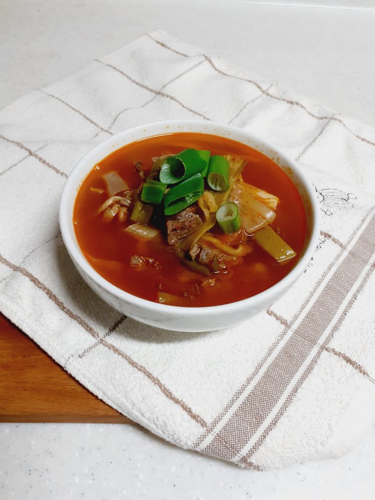 Spicy Beef Soup